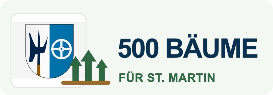 500 Bäume für St. Martin